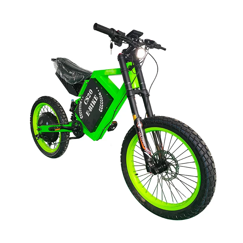 Cs20 72V Electric Bicycle EBIKE 12000w Motorbike Pitbike Electric Dirt Bike