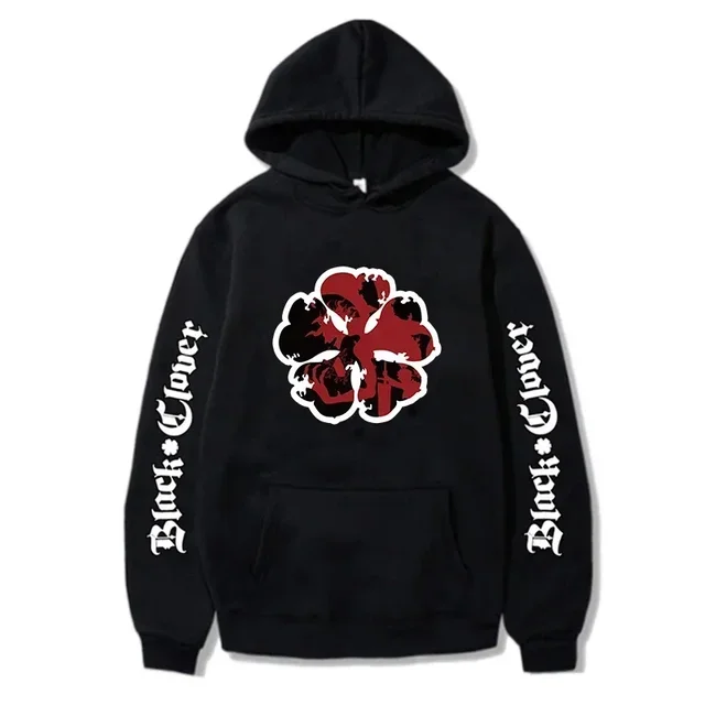 Black Clover Hoodie - Logo Black Clover Merch 1
