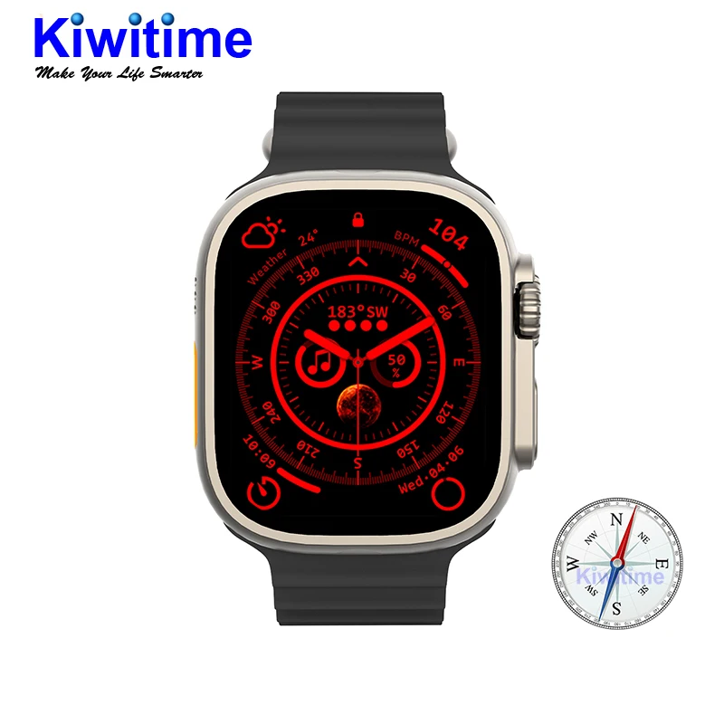 Kiwitime iwo watch ultra smartwatch Clearance