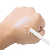 1pcs White Eyebrow Pencil Waterproof Microblading Peel-off Water-Resistant Eyebrow Eyeliner Eyeshadow Makeup Position Tools 2