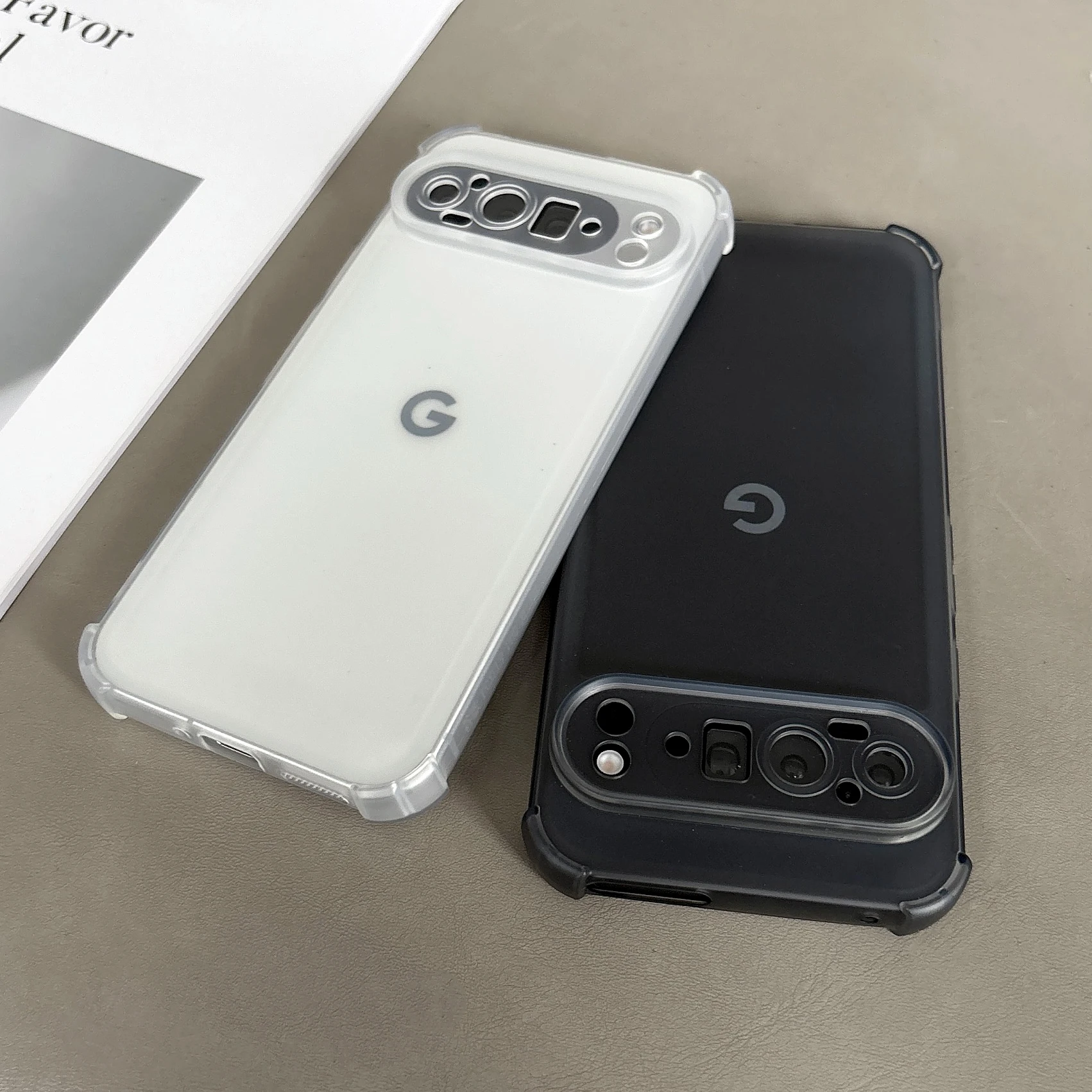 Slim Translucent Frost Mist Case with 4-Corner Drop Protection