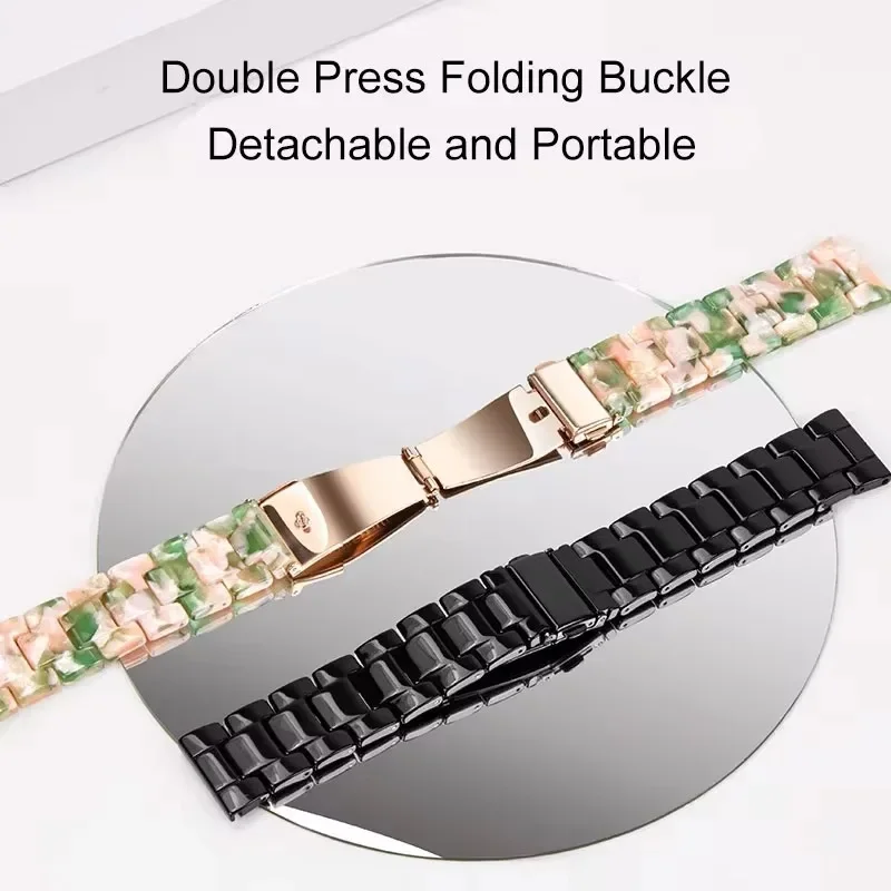 Versatile 20mm 22mm Resin Watch Strap – Durable and Stylish Bracelet Band