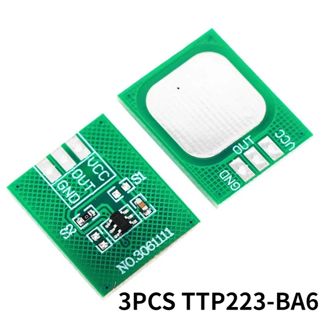 3PCS TTP223-BA6