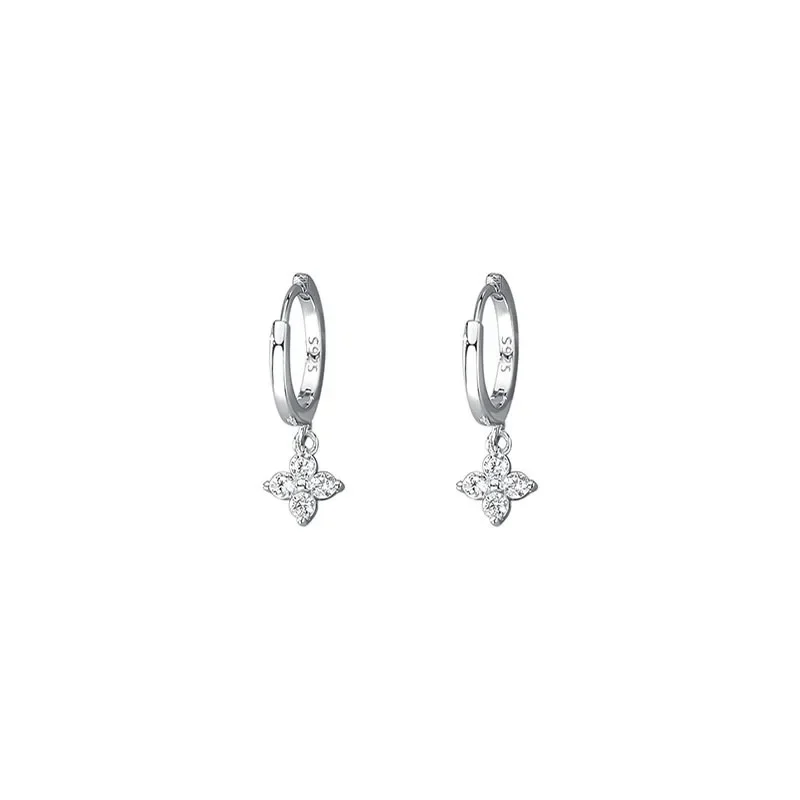 925 Sterling Silver leaf  Earrings For Women Trendy Earring Jewelry Prevent Allergy Party Accessories Gift 6