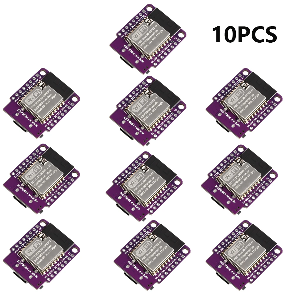 Wemos D1 Mini ESP8266 ESP32 ESP32-C2 Devkit серийный WiFi + Bluetooth CH340G ESP8684 макетная плата модуль для Arduino Type-C