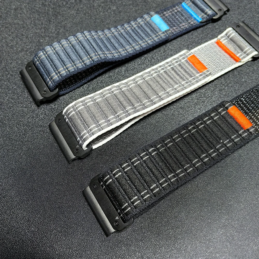 QuickFit Sports Nylon Loop Watch Band - 26mm/22mm Strap