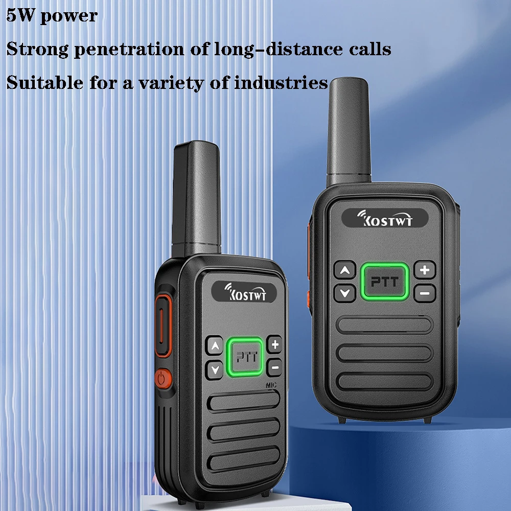 Walkie-talkie one key to frequency hotel hotel Small small civil high-power construction site outdoor wireless mobile station