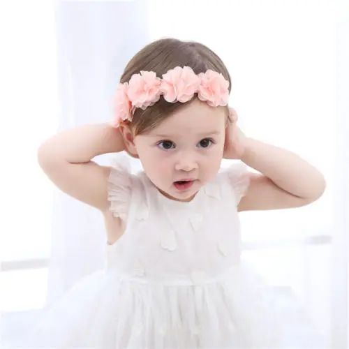 Adorable Baby Girl Bow Headband with Rhinestone Detail for Infants and Toddlers Hair Accessories Hairbands for 0-3 Years 4