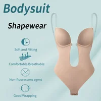 Femmes corps complet Shaper soutien-gorge dos nu Body string Invisible Shapers ventre contrôle Shapewear ceintures gaine sous-vêtements amincissants 5