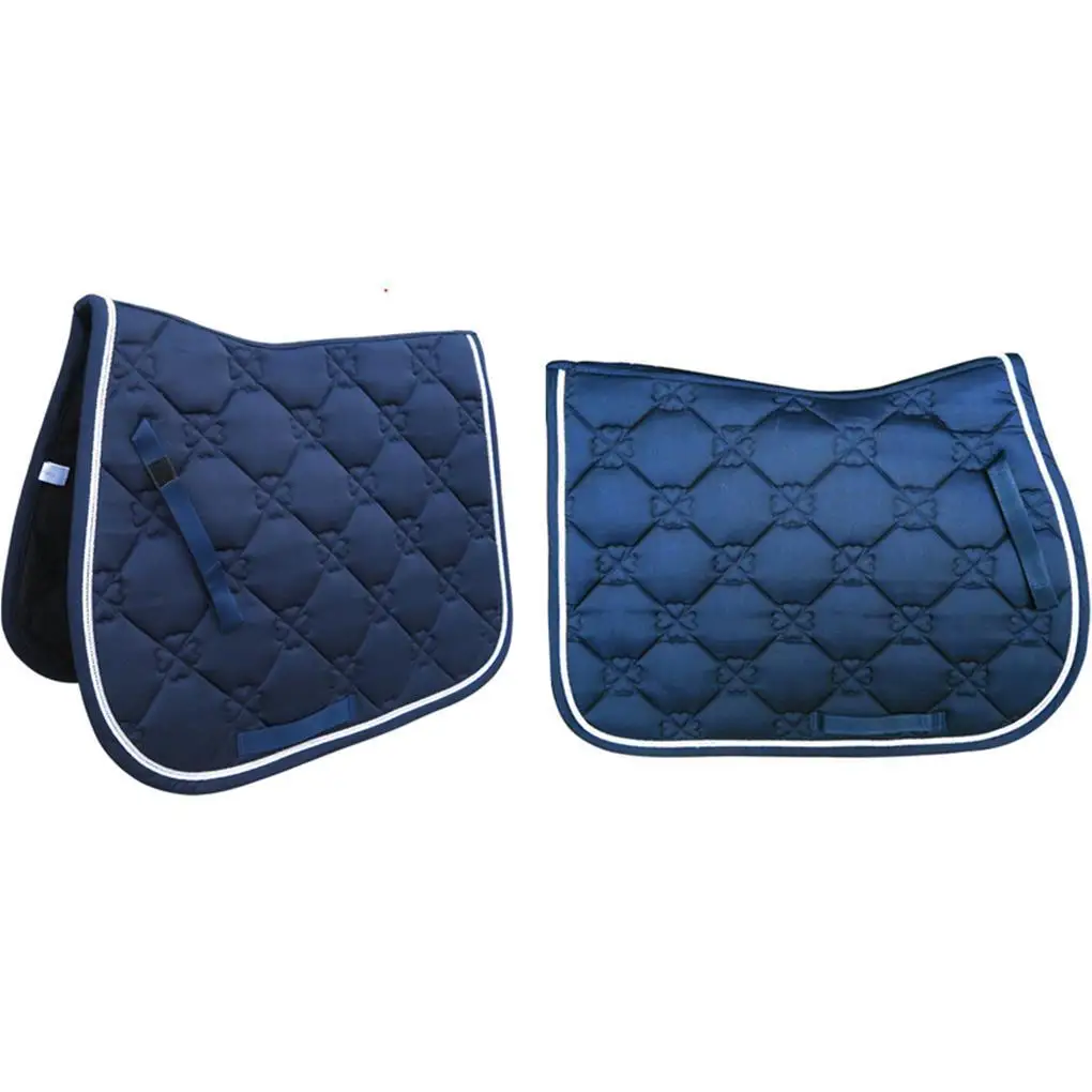 Saddle All Purpose Horse Riding Sweat Absorbent Blends Mat Shock Absorbing Performance Equestrian Jumping Event Pad
