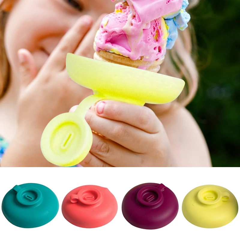 Ice Cream Stand Children's Popsicle Stand Summer Birthday Popsicle Party Frozen Ice Cream Silicone Cube Tray Ice Mold Popsicle Rack Ice Cream Cone Holder Ice Cream Stick Tools