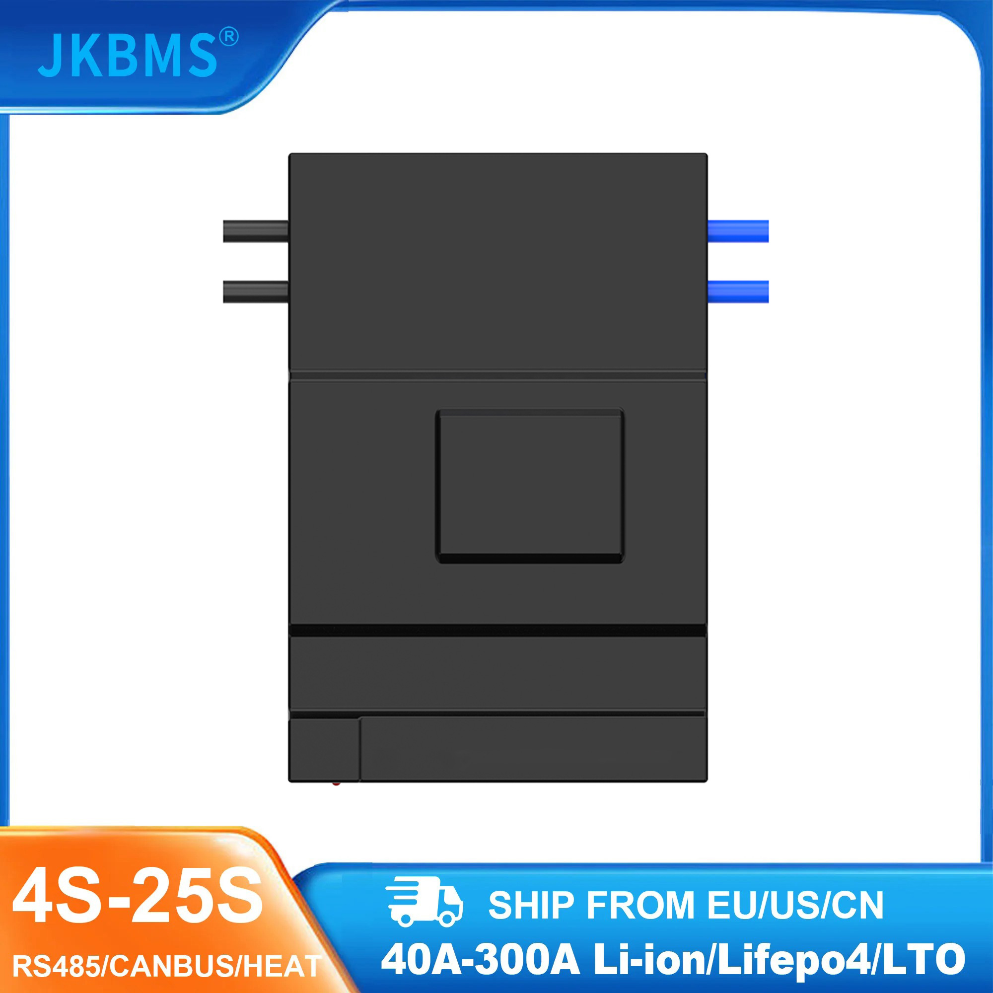 JKBMS Active Balance Bms 8S 12S 13S 14S 16S 17S 20S 24S Smart Bms 60A 80A 100A 150A 200A 600A Lifepo4 Li-Ion Lto Battery