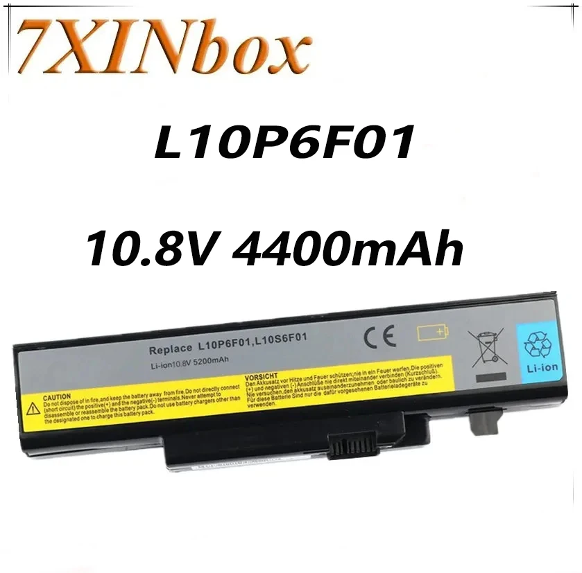 

7xinbox 10,8 V 4400mAh батарея L10P6F01 L10S6F01 L10C6F01 для Lenovo IdeaPad Y470 Y470P Y470A Y471 Y471D Y471N Y570 Y570M 57Y6625