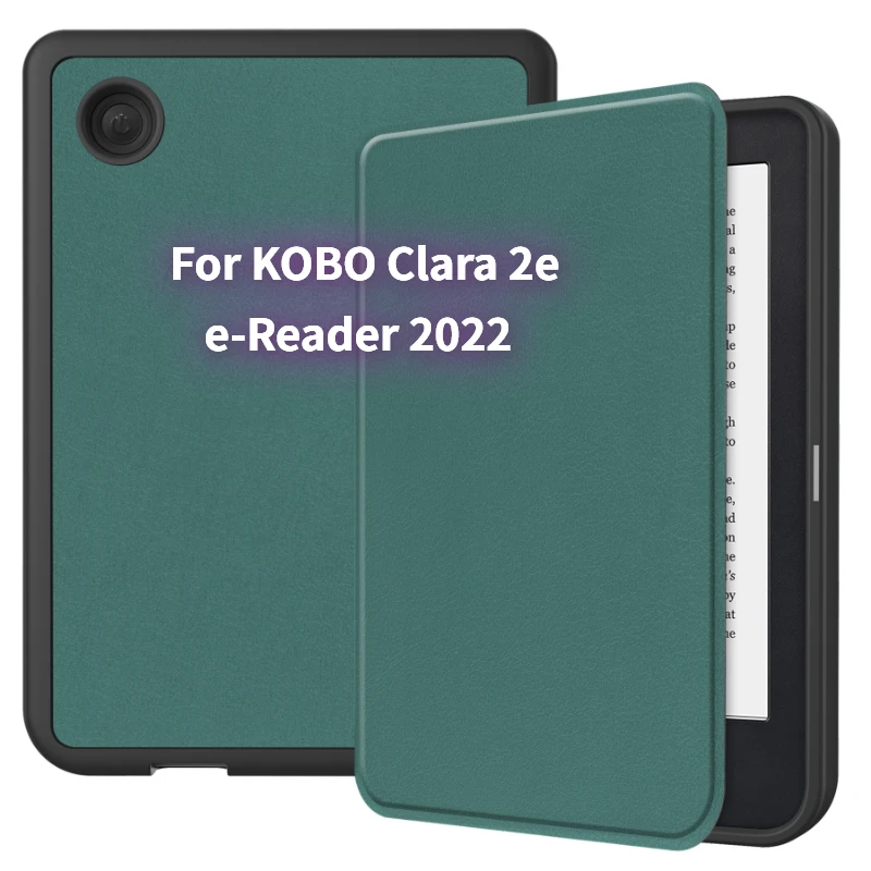 Per Kobo Clara 2E 2022 Custodia In Pelle Pu Ebook Cover Protettiva Funda Per Kobo Clara 2E 6 Pollici Cover Ebook Case Auto Wake