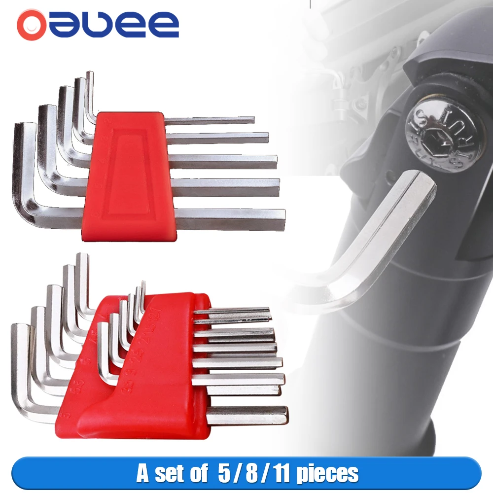 5/8/11 Pcs Allen Wrench Metric Wrench Inch Wrench L Wrench Size Allen