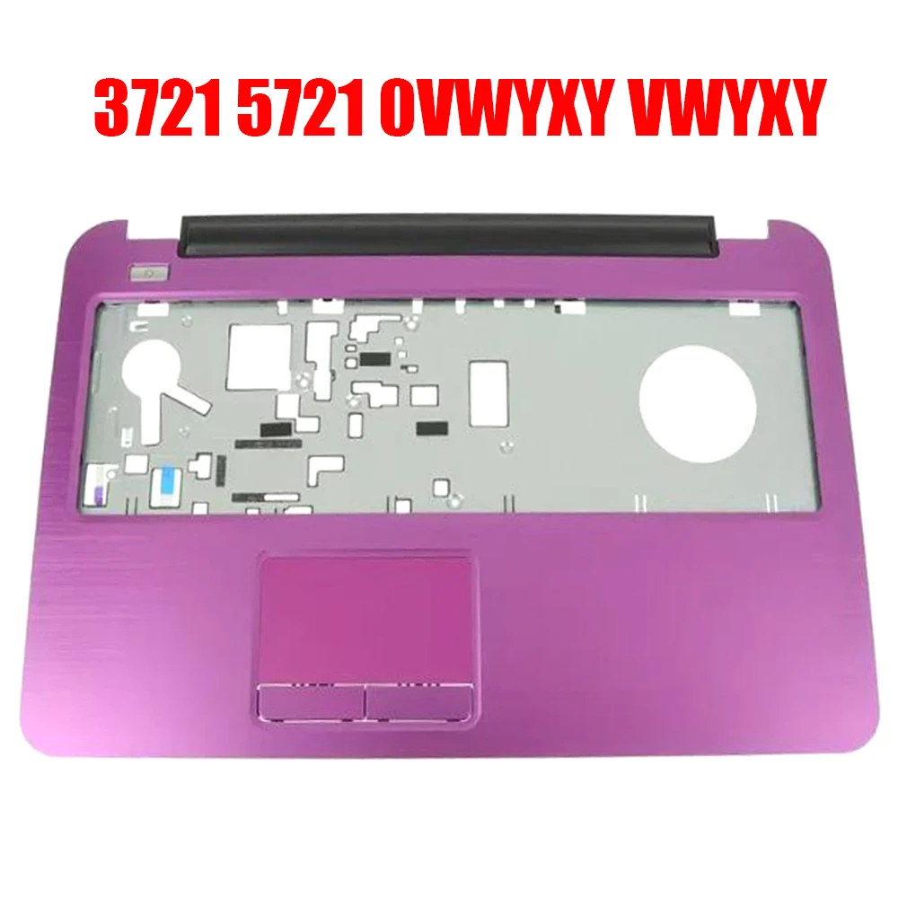 Laptop Palmrest For DELL For Inspiron 17 3721 5721 0VWYXY VWYXY AP0U7000360 Purple With Touchpad Upper Case New