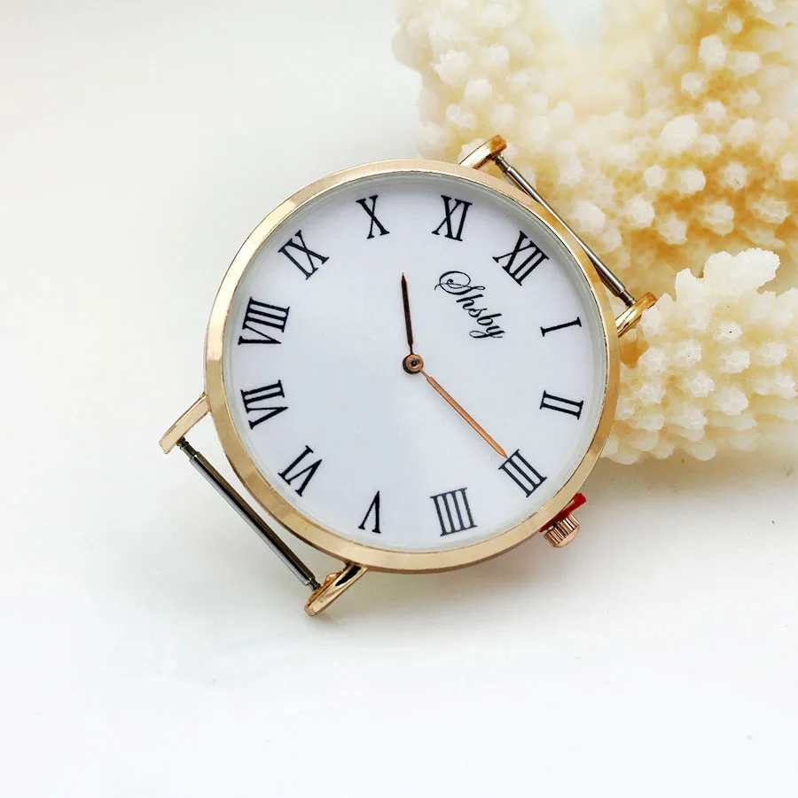 Diy Personality Watch Header Thin Large Head With Cloth Strap Watch Accessories