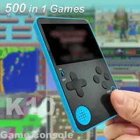 Handheld Game Console 500 Classic Games LCD Portable Retro Video Mini Game Console Rechargeable Great Gift for Kids and Adults 2