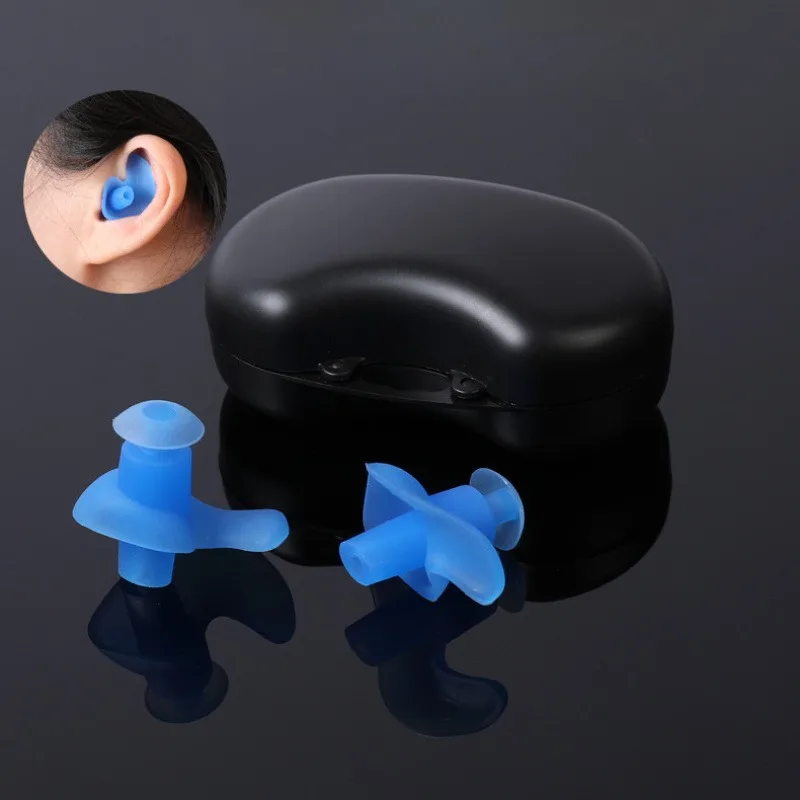 Ear Plugs Swimming Waterproof Silicone Earplugs for Swimming, Showering, Surfing & Bathing Swimming Accessories Pool Ear Plug 5