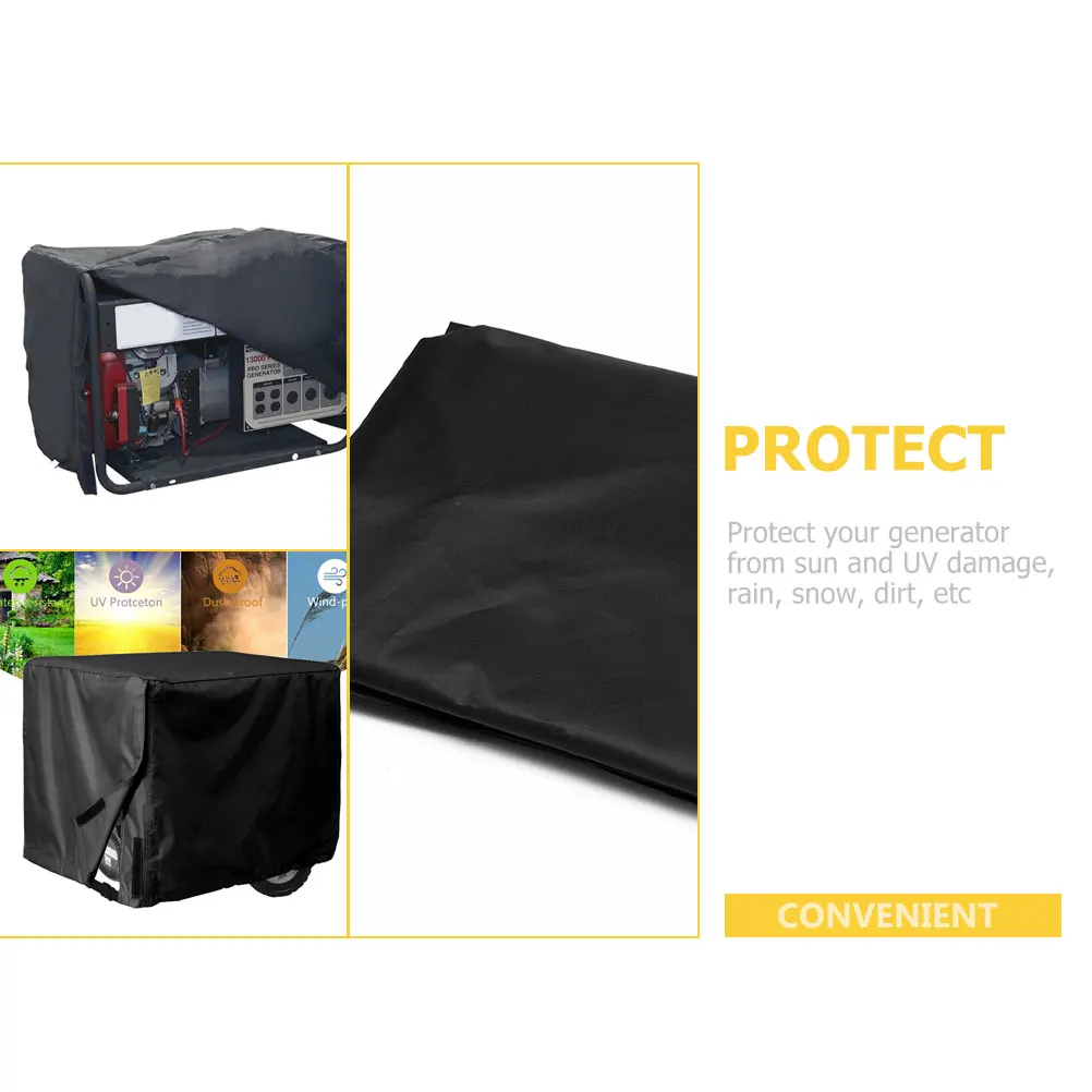 Weatherproof Generator Cover Shield Protection Accessory Large Small Air Conditioner Uv Resistant Electric Generator Cover