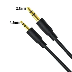 Premium 3.5mm to 2.5mm Male Stereo Audio Aux Cable for 1.5m (2.5mm to 3.5mm 3Pole)