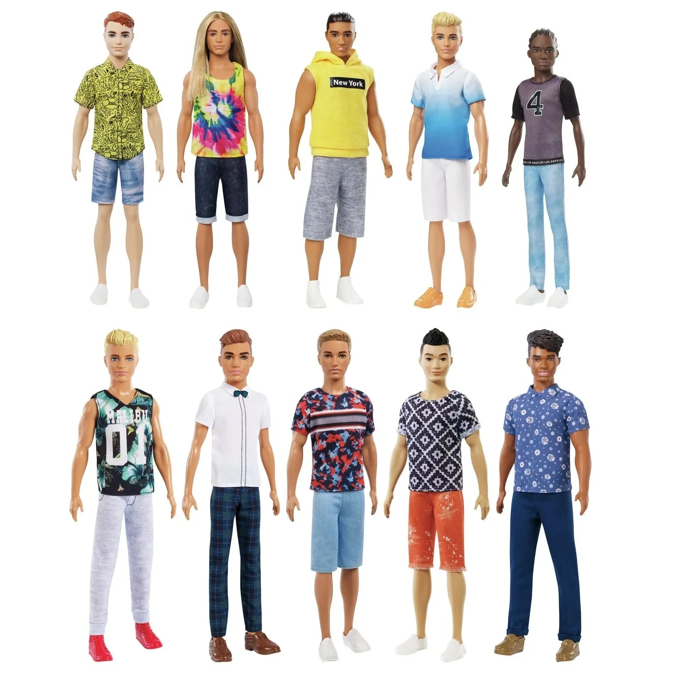 Original Mattel Barbie Ken Groom Doll Wedding Boyfriend Male Sports Prince Genuine Brand Toys For Children Girls Regali Di Compleanno