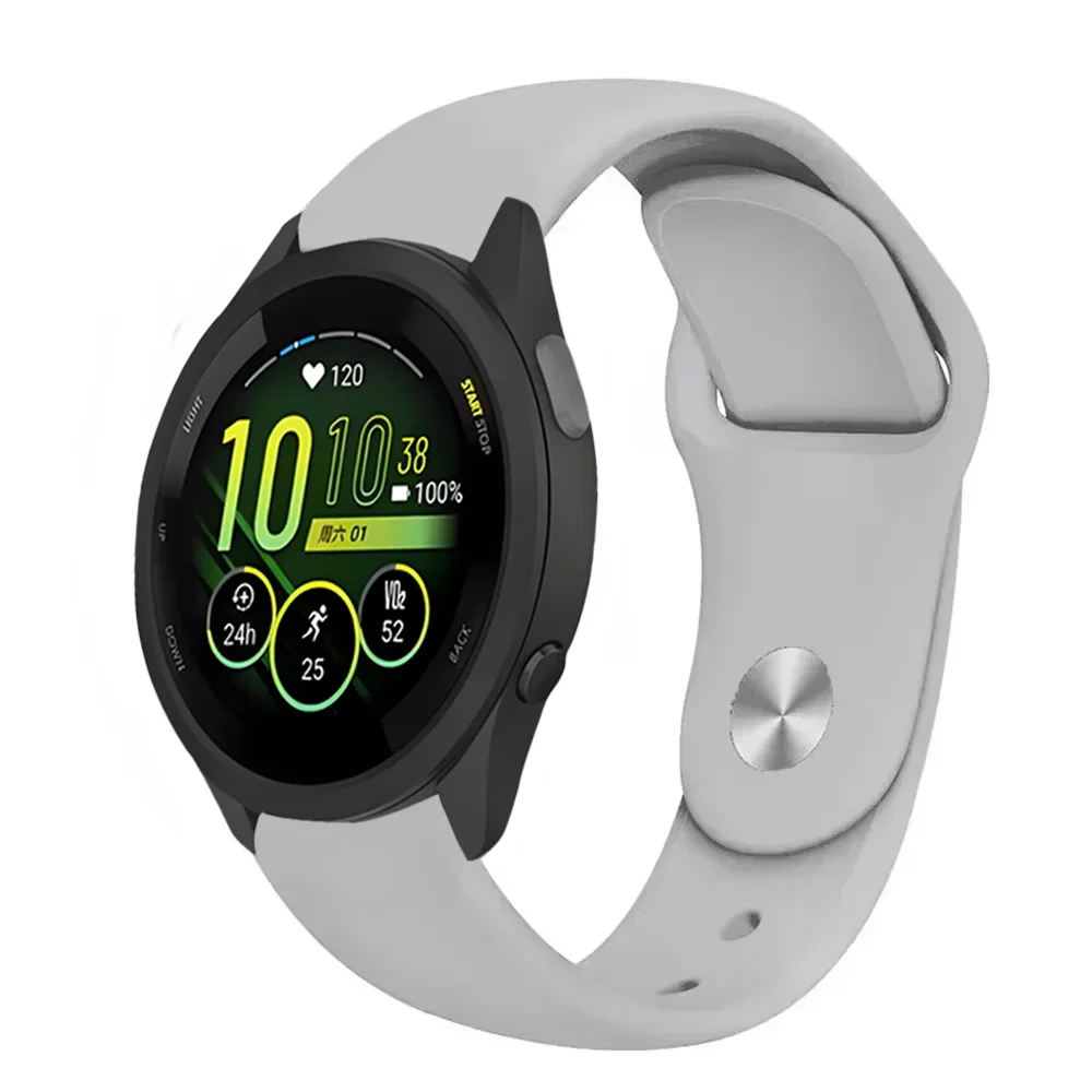 Soft Silicone Watch Strap - Versatile and Comfortable Replacement Band