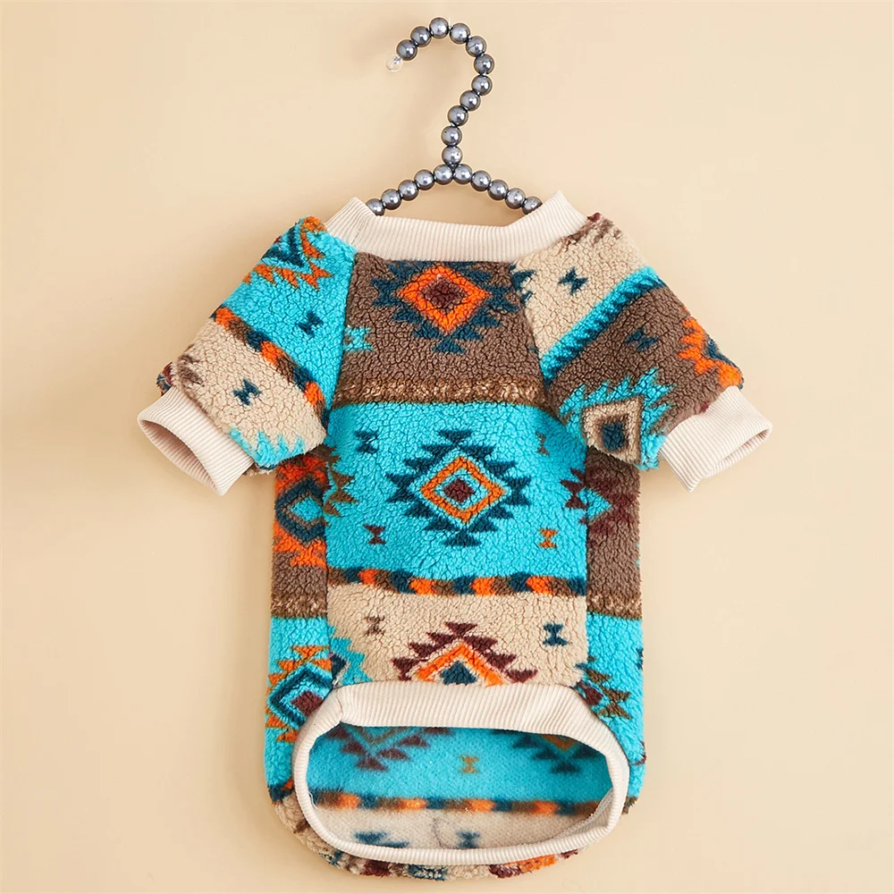 Totem Print Dog Sweater 3