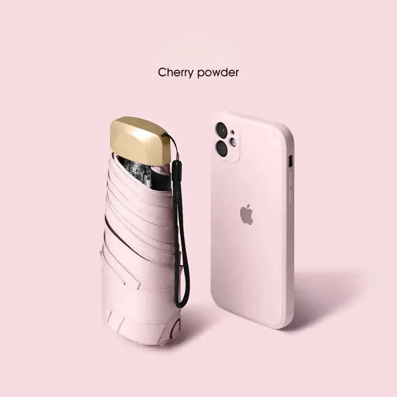 50% off flat umbrella-Cherry Blossom powder