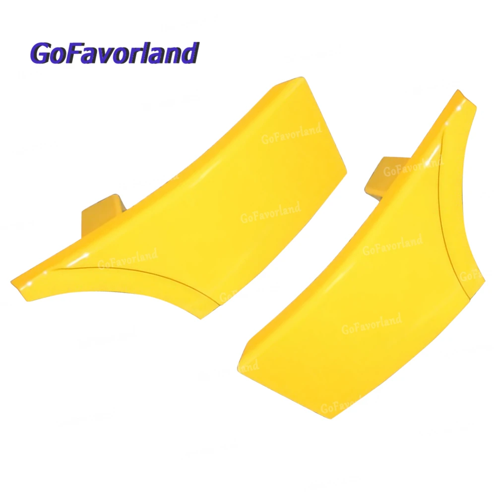 

Pair Yellow Front Left Right Side Bumper Filler Trim Panels Plastic 52513-35100 52512-35100 For Toyota FJ Cruiser 2007-2014