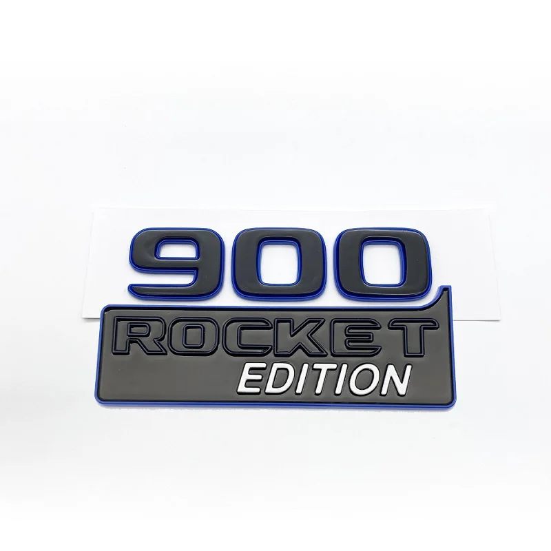 3D Color Block 900 700 ROCKET EDITION Nameplate Badge Emblem Car Trunk Sticker For Mercedes Benz Brabus G W463 W464 G500 G63