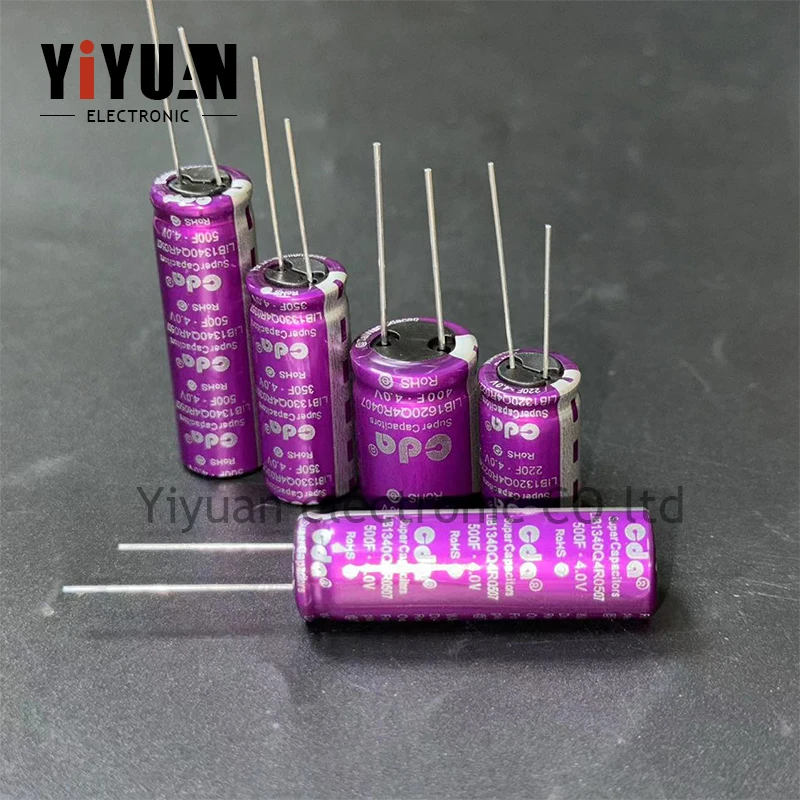 LIB CDA Super Capacitors Lithium Ion Capacitor 4V 220F 350F 400F 500F 1100F LIB1620Q4R0407 SuperCapacitors 2pcs super capacitor 2 7v 1f 2f 3f 6 8f 8f 10f 15f 20f 30f 40f 50f 80f 90f 100f 120f 200f 300f 400f farah capacitors