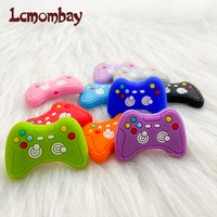 10pcs New Game handle Silicone Beads Teether Food-Grade Chewing Teeth Bead DIY Nipple Chain Jewelry Accessories 2