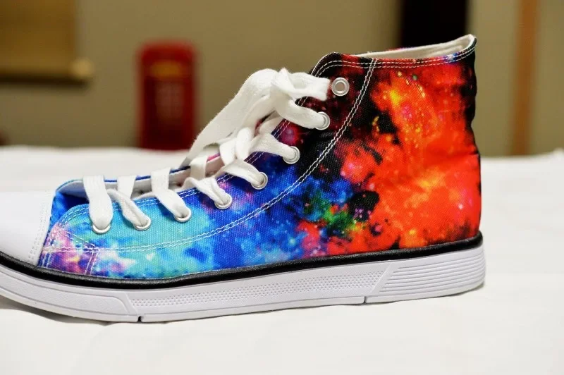 William Morris Pimpernel Print Flat Vulcanize Shoes Flower Design Sneaker For Women Canvas Shoes Autumn Footwear Zapatos