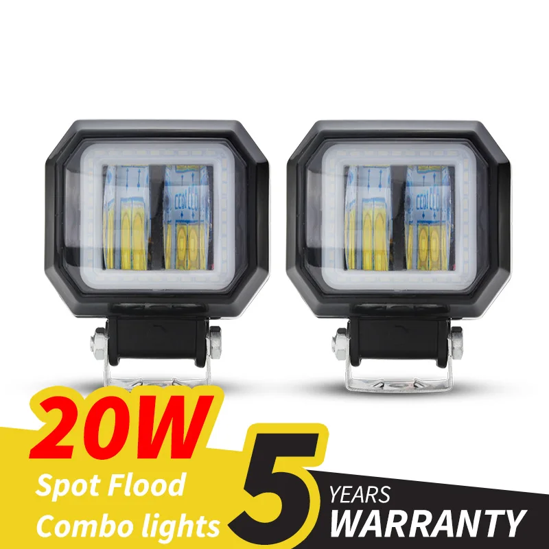 LED Light Bar Motorcycle 4×4 Headlight Off Road For Truck Auto 12v 24v Spotlight