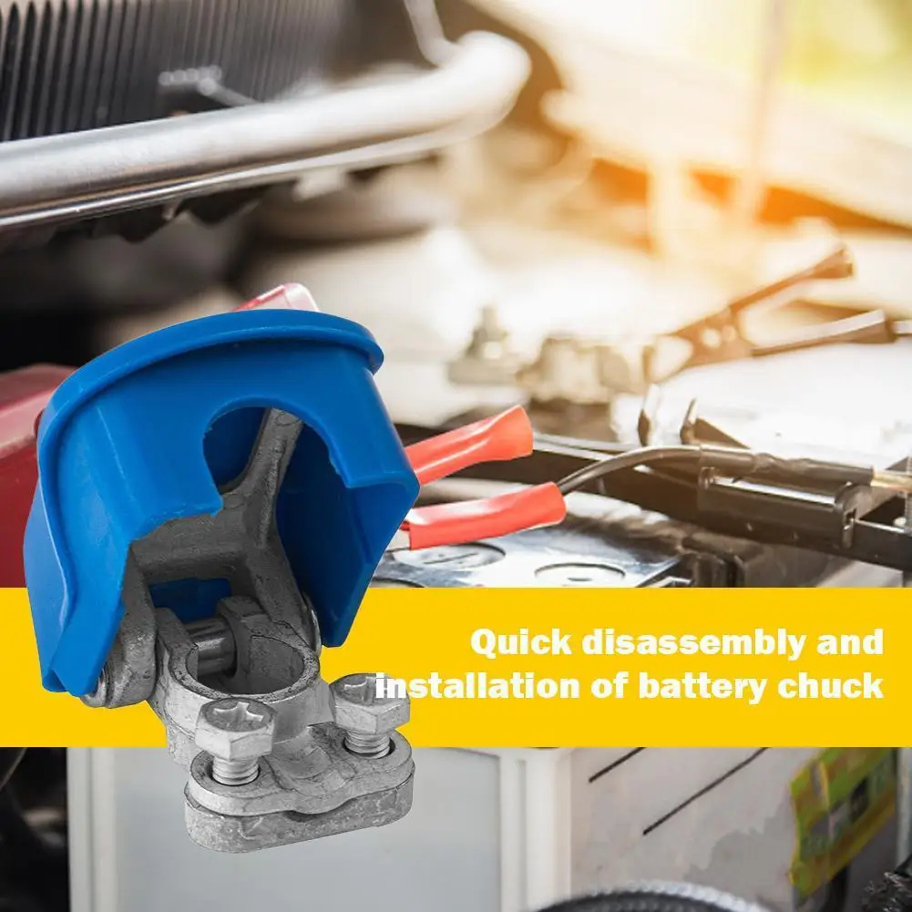 2pcs Universal Storage Battery Connector Quick Release Auto Car Terminals Clamps Motorcycle Positive/Negative Battery Connector