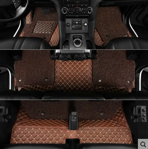 

Good quality! Custom special car floor mats for Volvo XC90 7 seats 2023-2015 waterproof double layers carpets rugs,Free shipping