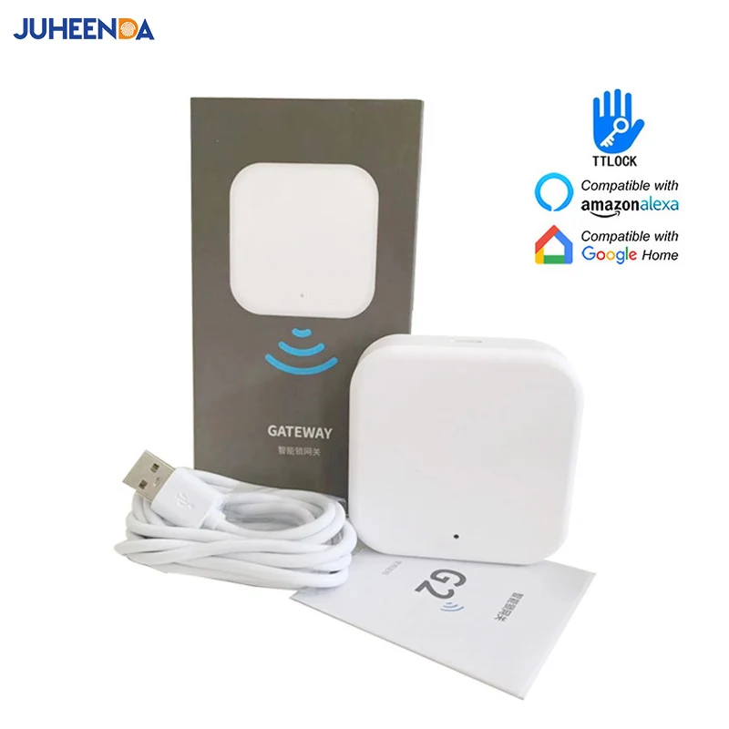 TTLOCK G2 Wifi Gateway for Smart Door Lock Bluetooth TTlock App Phone Remote Control LOCK Unlock Bluetooth to Wifi converter smart door lock