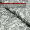 Military Army Camping Blanket Tactical Woobie Blanket Poncho Liner Lightweight Multifunctional All Weather Blankets Camping Gear 4