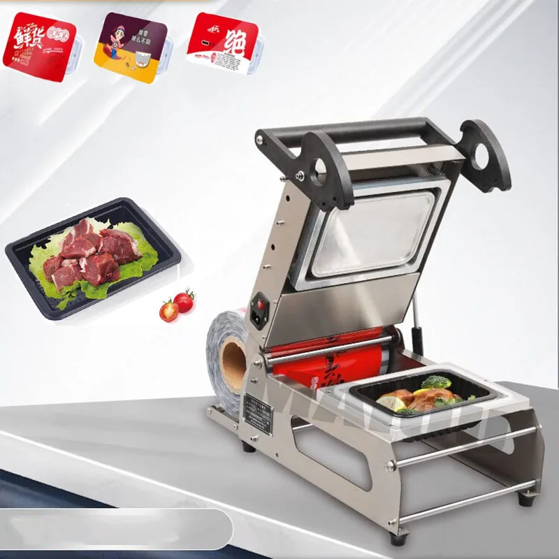 Manual Lunch Box Sealing Take Away Container Packing Machine Stainless