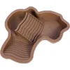 Reptile Bathing Pool Reptile Feeding Dish Water Bowl with Ramp Aquarium Ornament for Snake, Turtle, Bearded Dragon, Lizard Bath 5