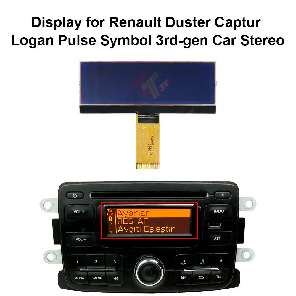 RENAULT Captur DACIA DUSTER CAR Info Display LCD CID Ecran 281150198r 