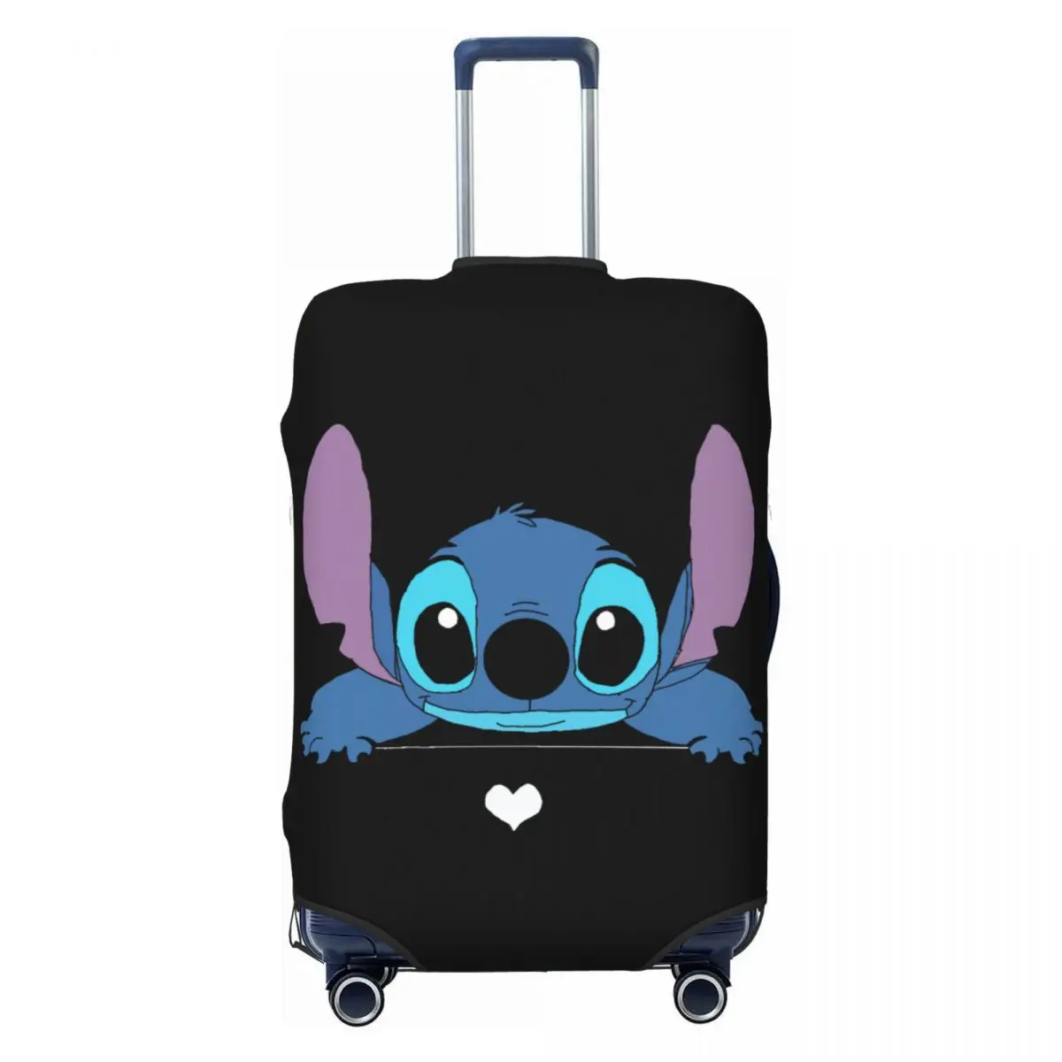 Stitch Luggage Cover Elastic Travel Suitcase Protective Covers Fits 18-32 Inch