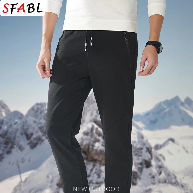 Schnelle Trockene Hosen Männer Sommer Herbst Atmungsaktive Jogginghose Männer Gym Fitness Jogging Laufen Wandern Camping Sport Hosen Männer Schwarz – Detail 1