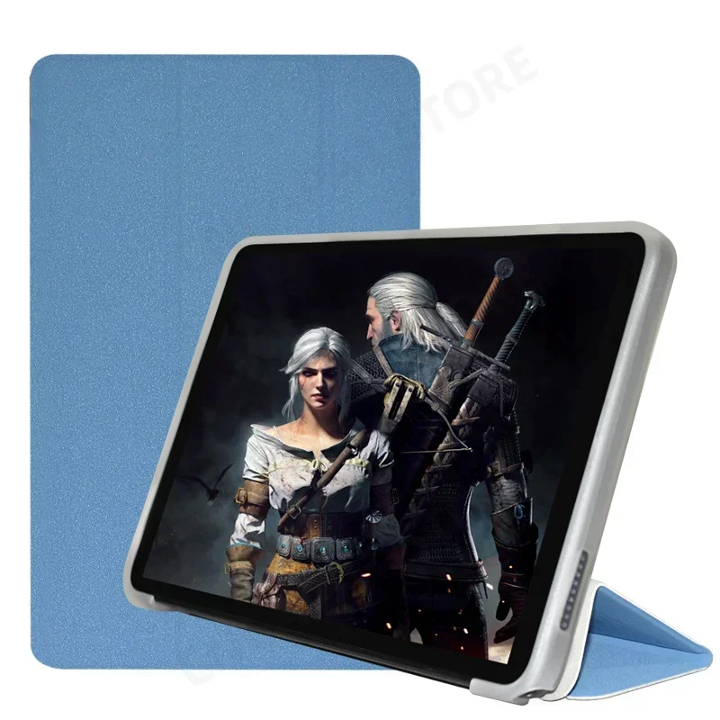 Slim Tri-fold Stand Tablet Case with TPU Shell