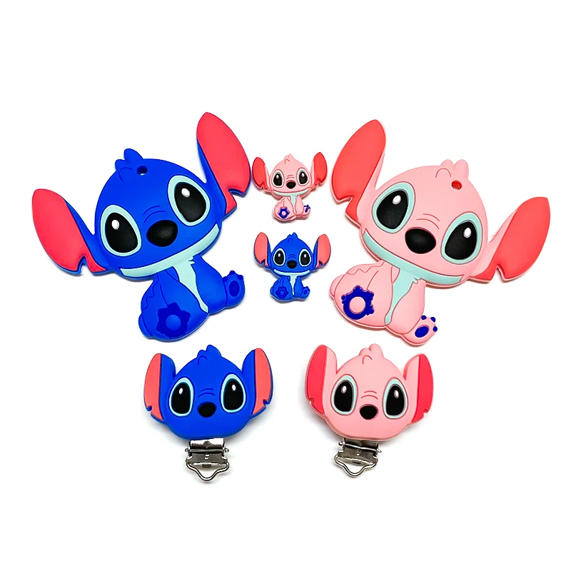 Silicone Pacifier Clip 5/10pcs Baby Toy Suitable for Newborn Babies