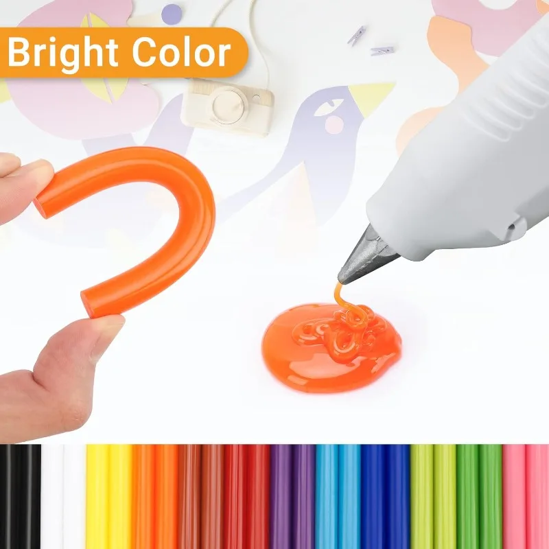 Colorful Hot Melt Glue Sticks 6