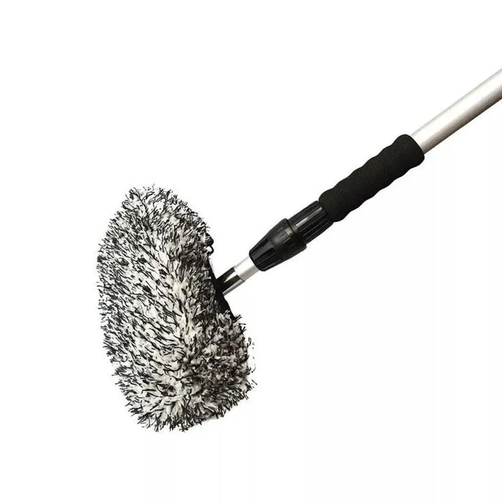 Replacement Cloth Cover for Car Long Handle  Brush Head Car Wash Brush Plush Mop Brush Cover 1pc Car Cleaning Car Accessories 4