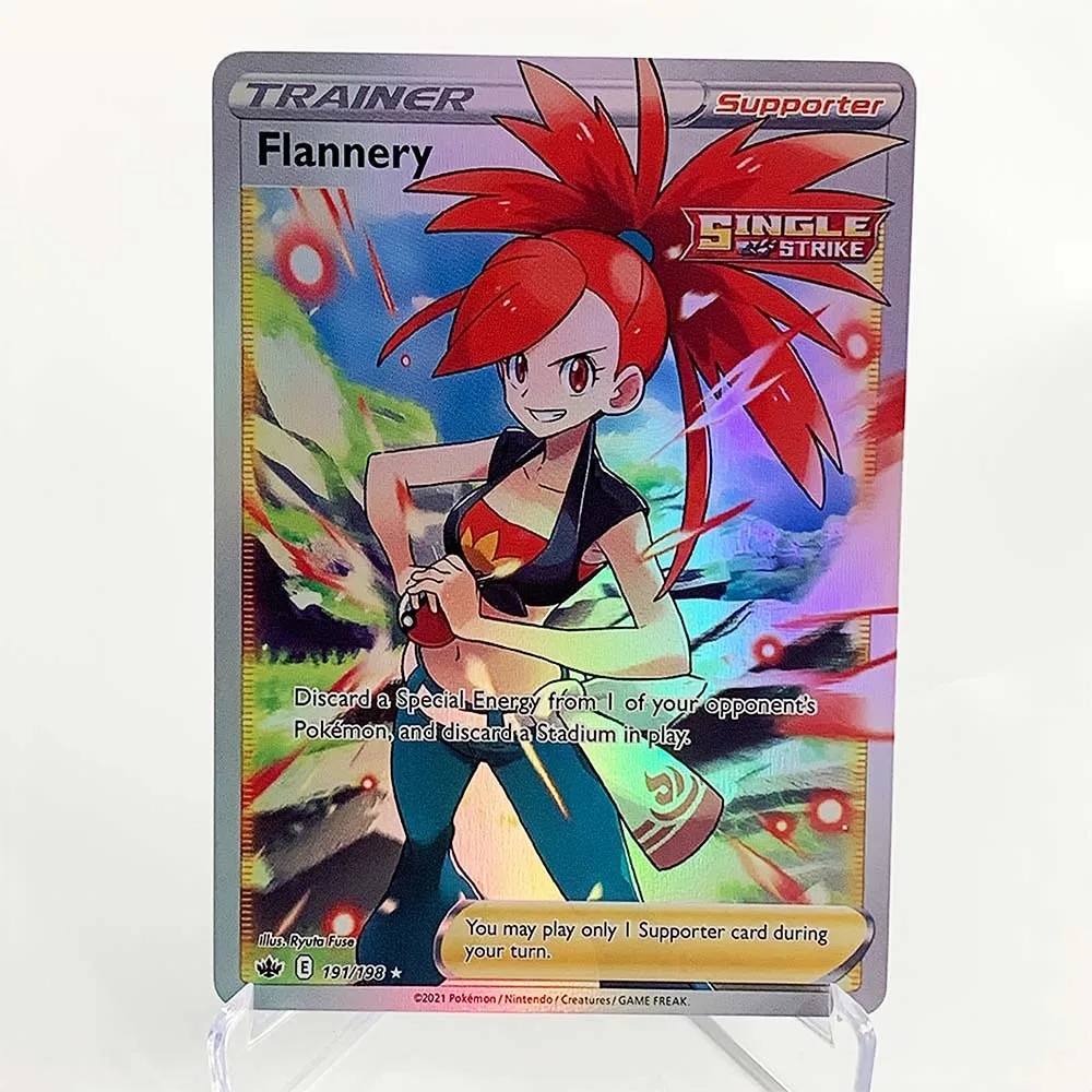 Pokemon Cards Trainer Perrin Nita Carmine Zinnia Gardenia High