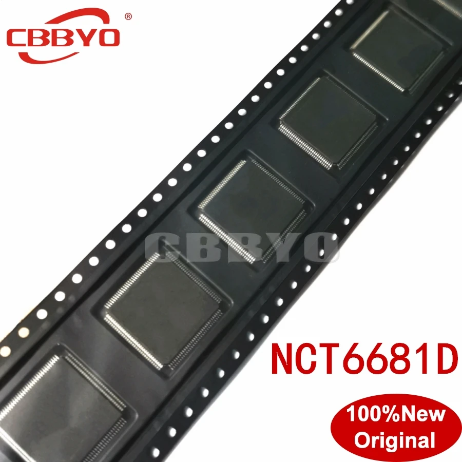 

2 шт./лот NEW NCT6681D QFP-128